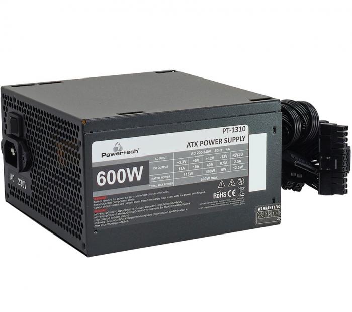 ΤΡΟΦΟΔΟΤΙΚΟ POWERTECH 600W PT-1310