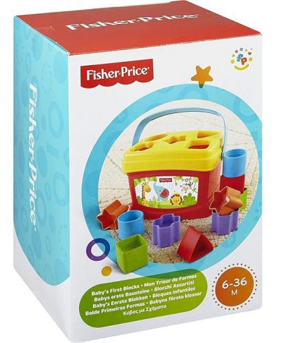 ΠΑΙΧΝΙΔΙ FISHER-PRICE: ΚΥΒΟΣ ΜΕ ΣΧΗΜΑΤΑ FFC84