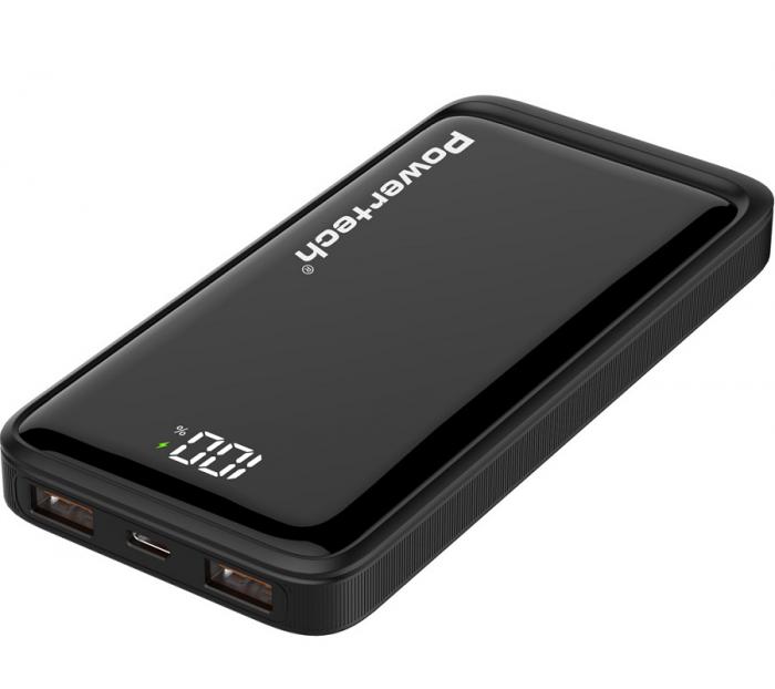 POWER BANK POWERTECH PT-1326 10000mAh 22.5W BLACK