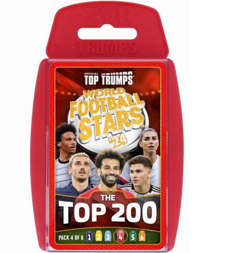 ΠΑΙΧΝΙΔΙ ΜΕ ΚΑΡΤΕΣ WINNING MOVES: TOP TRUMPS - WORLD FOOTBALL STARS 2024 THE TOP 200 PACK 4 WM04803-EN1