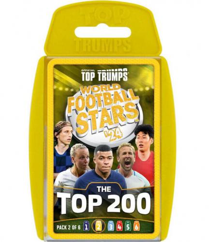 ΠΑΙΧΝΙΔΙ ΜΕ ΚΑΡΤΕΣ WINNING MOVES: TOP TRUMPS - WORLD FOOTBALL STARS 2024 THE TOP 200 PACK 2 WM04708-EN1