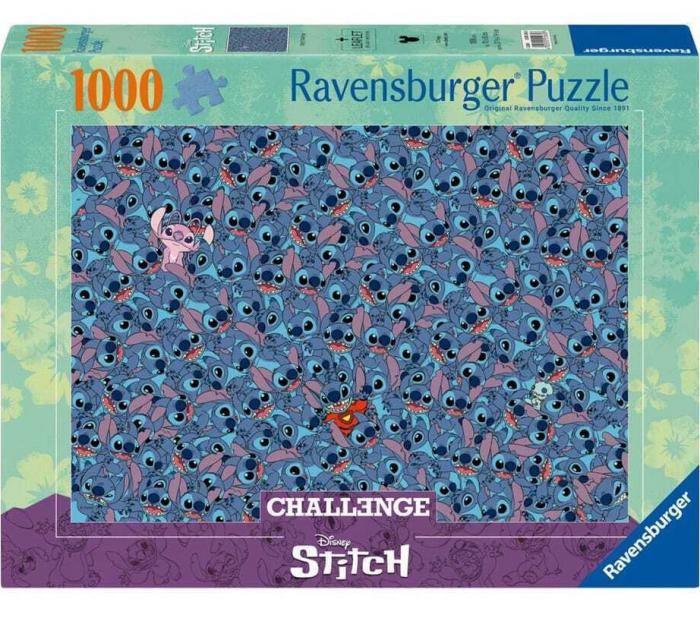 ΠΑΖΛ RAVENSBURGER: STITCH - STITCH CHALLENGE 1000PCS 12001265