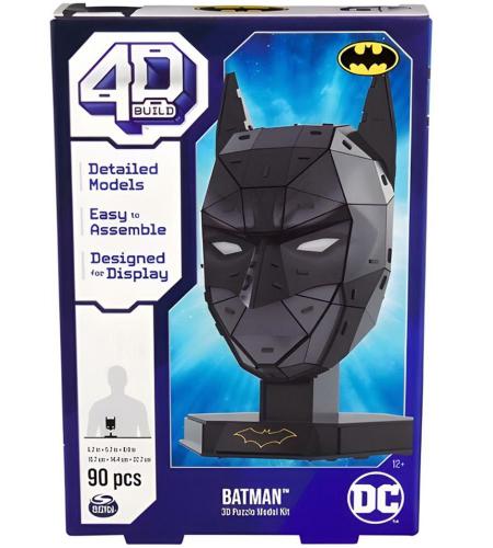 ΠΑΖΛ SPIN MASTER 4D BUILD DC: BATMAN - MASK 3D PUZZLE MODEL KIT 6070176