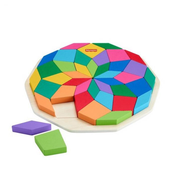 ΠΑΖΛ FISHER-PRICE: WOODEN MANDALA HXT94