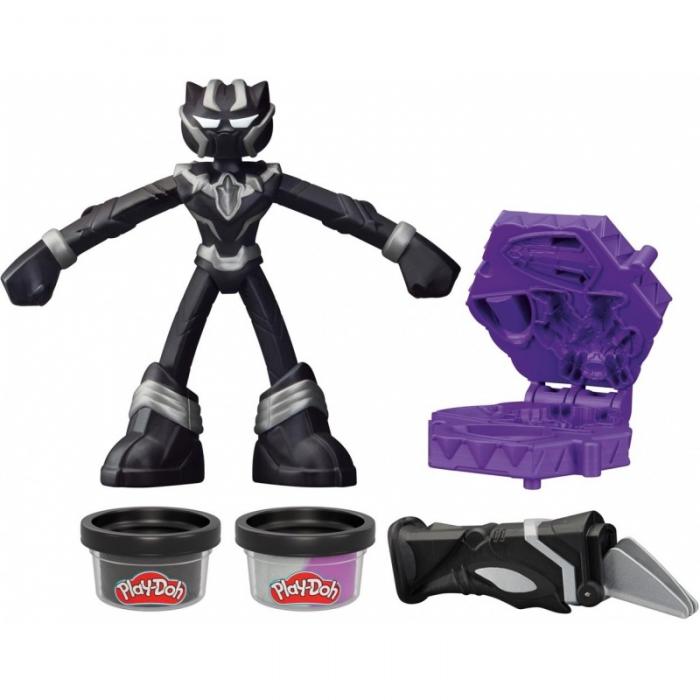 ΦΙΓΟΥΡΑ HASBRO PLAY-DOH BLACK PANTHER CUTTING CLAWS G0055