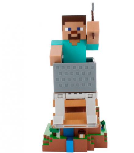 ΒΑΣΗ ΣΤΗΡΙΞΗΣ EXG CABLE GUYS: MINECRAFT - STEVE PHONE AND CONTROLLER HOLDER CGCRMC400728
