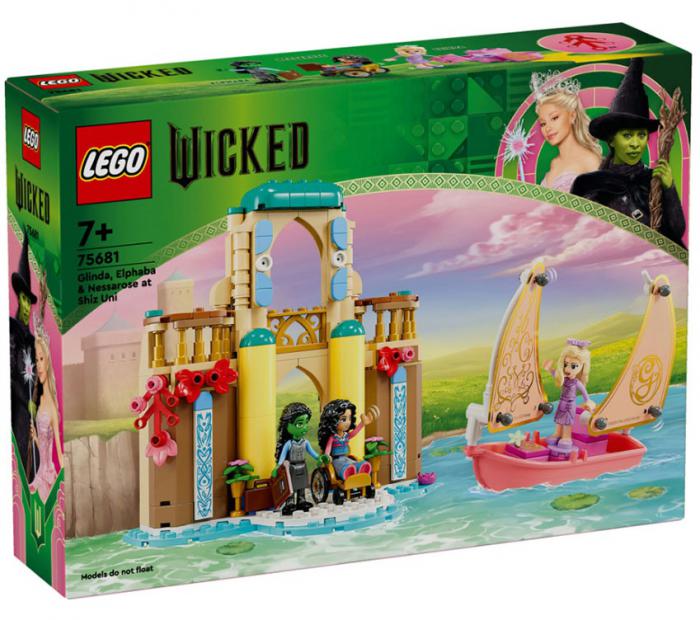 LEGO WICKED: GLINDA - ELPHABA AND NESSAROSE AT SHIZ UNI 75681