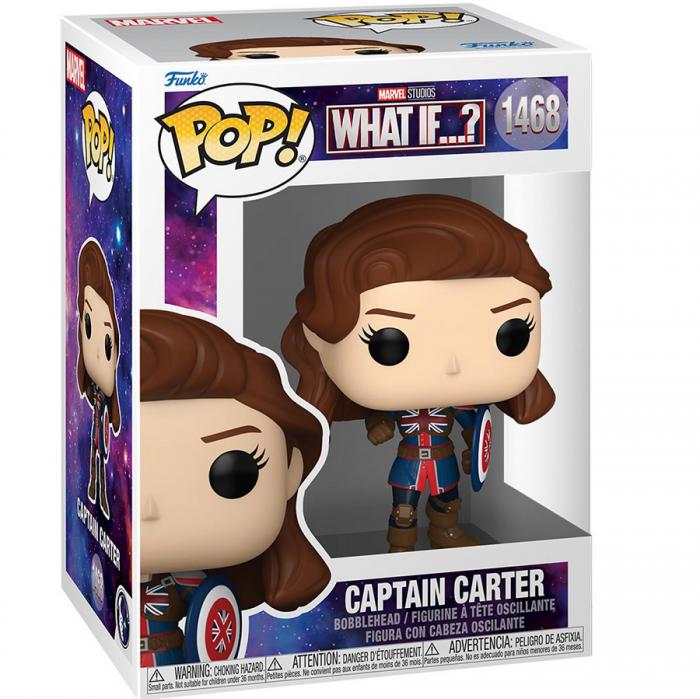 ΦΙΓΟΥΡΑ FUNKO POP! CAPTAIN CARTER #1468 BOBBLE-HEAD