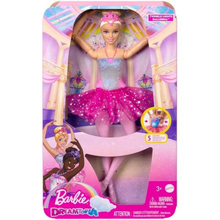 ΚΟΥΚΛΑ MATTEL BARBIE DREAMTOPIA ΜΑΓΙΚΗ ΜΠΑΛΑΡΙΝΑ HLC25