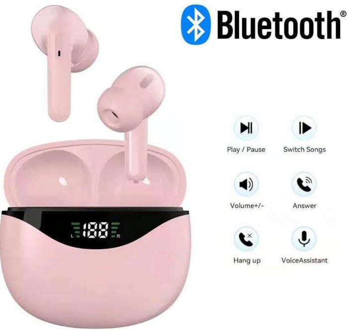 ΑΚΟΥΣΤΙΚΑ BLUETOOTH JS121 0924.014 PINK