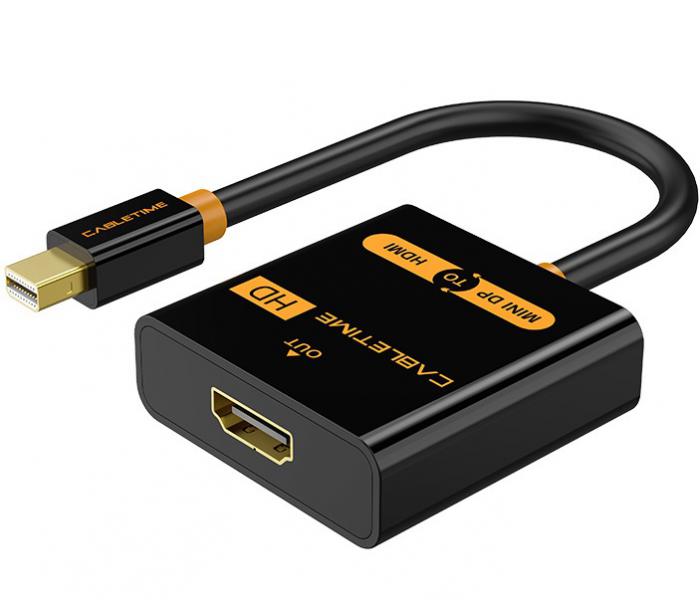 ΜΕΤΑΤΡΟΠΕΑΣ CABLETIME MINI DISPLAYPORT ΣΕ HDMI CT-AV589-02G BLACK