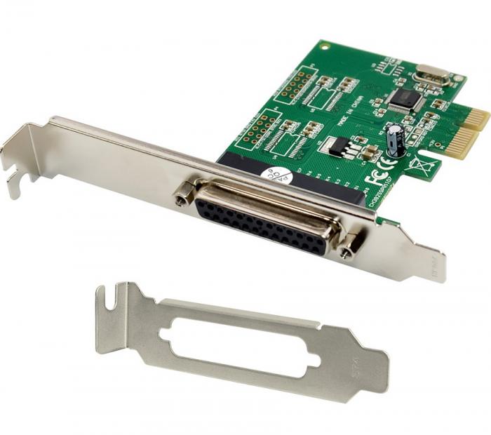 ΚΑΡΤΑ ΕΠΕΚΤΑΣΗΣ POWERTECH PCIe ΣΕ 1 x PARALLEL ST38