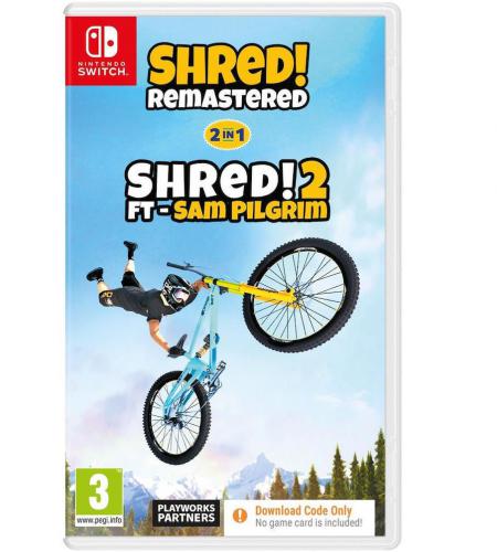 SHRED! REMASTERED AND SHRED 2 FT SAM PILGRIM SWITCH