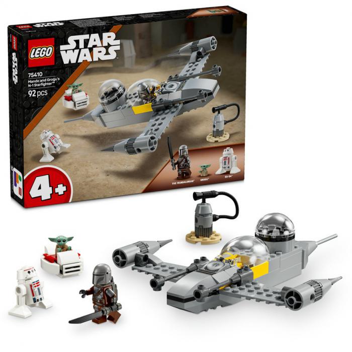 LEGO STAR WARS: MANDO AND GROGU'S N-1 STARFIGHTER 75410