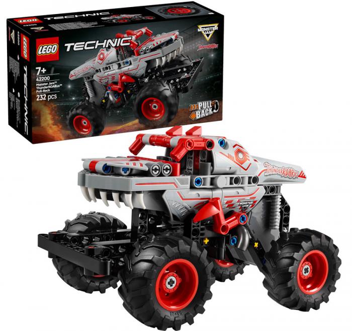 LEGO TECHNIC: MONSTER JAM THUNDERROARUS PULL-BACK 42200