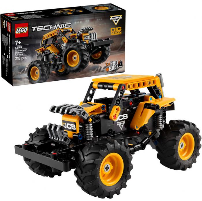 LEGO TECHNIC: MONSTER JAM DIGATRON PULL-BACK 42199