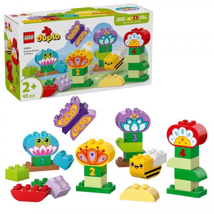 LEGO DUPLO: ΔΗΜΙΟΥΡΓΙΚΟΣ ΚΗΠΟΣ ΚΑΙ ΛΟΥΛΟΥΔΙΑ 10444