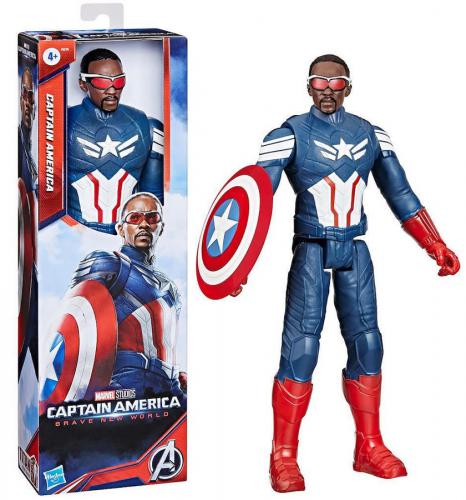 ΦΙΓΟΥΡΑ HASBRO CAPTAIN AMERICA: BRAVE NEW WORLD - TITAN HEROES SAM WILSON F9276