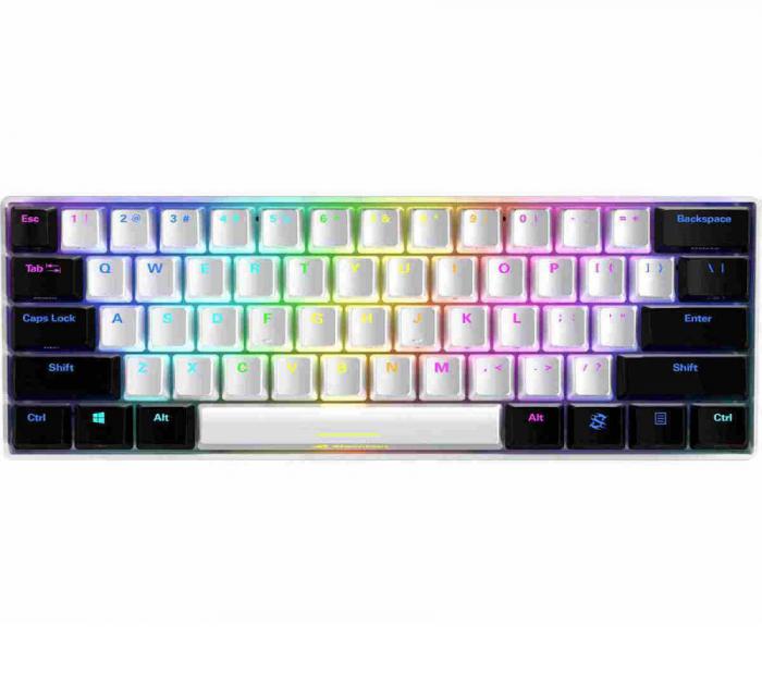 ΠΛΗΚΤΡΟΛΟΓΙΟ GAMING SHARKOON SKILLER SGK50 S4 US WHITE BLACK