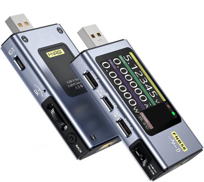 ADAPTOR USB FNIRSI FNB58
