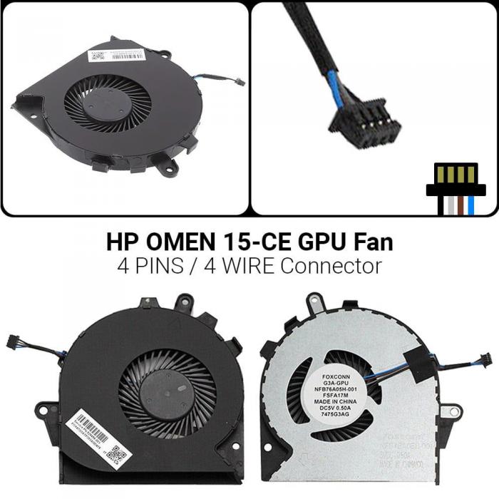 ΑΝΕΜΙΣΤΗΡΑΣ ΓΙΑ LAPTOP HP OMEN 15-CE FOR GPU