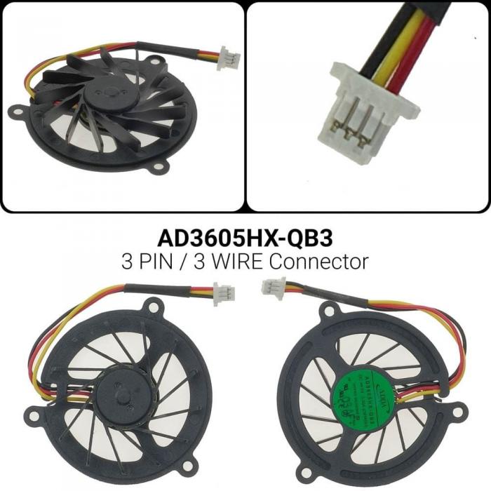 ΑΝΕΜΙΣΤΗΡΑΣ ΓΙΑ LAPTOP AD3605HX-QB3