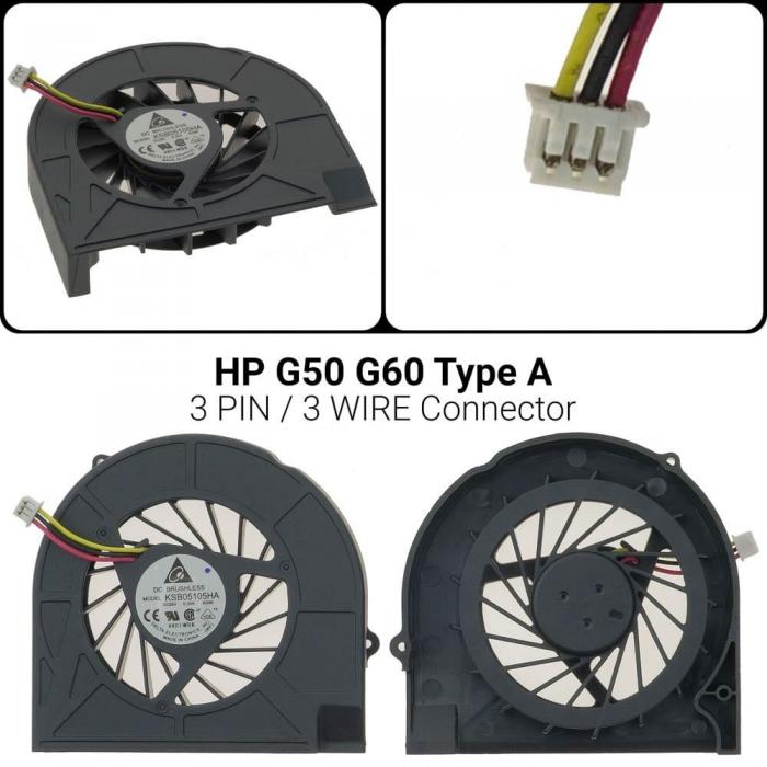ΑΝΕΜΙΣΤΗΡΑΣ ΓΙΑ LAPTOP HP G50 G60 TYPE A