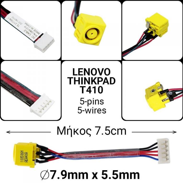 ΒΥΣΜΑ ΤΡΟΦΟΔΟΣΙΑΣ ΓΙΑ LAPTOP LENOVO THINKPAD T410