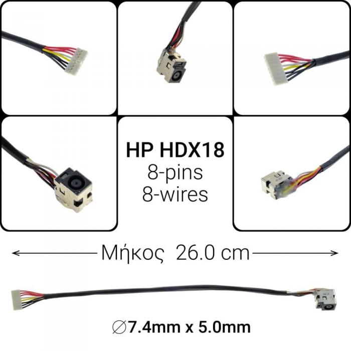 ΒΥΣΜΑ ΤΡΟΦΟΔΟΣΙΑΣ ΓΙΑ LAPTOP HP HDX18
