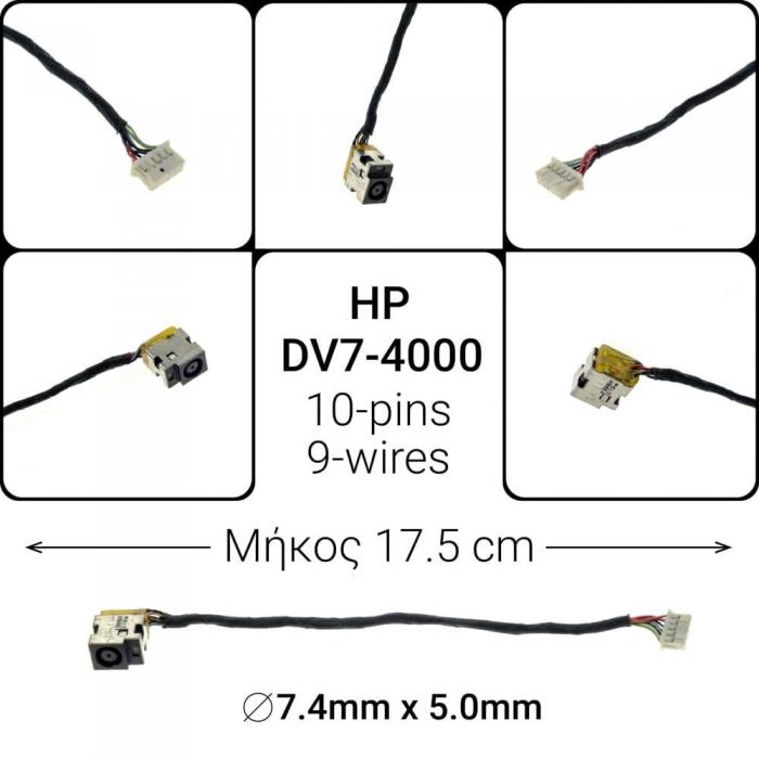 ΒΥΣΜΑ ΤΡΟΦΟΔΟΣΙΑΣ ΓΙΑ LAPTOP HP DV7-4000