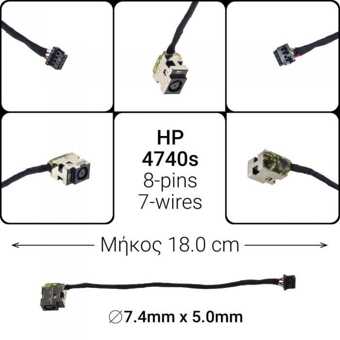 ΒΥΣΜΑ ΤΡΟΦΟΔΟΣΙΑΣ ΓΙΑ LAPTOP HP 4740S
