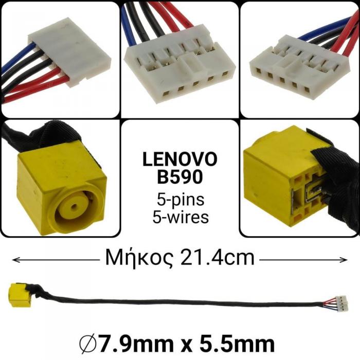 ΒΥΣΜΑ ΤΡΟΦΟΔΟΣΙΑΣ ΓΙΑ LAPTOP LENOVO B590