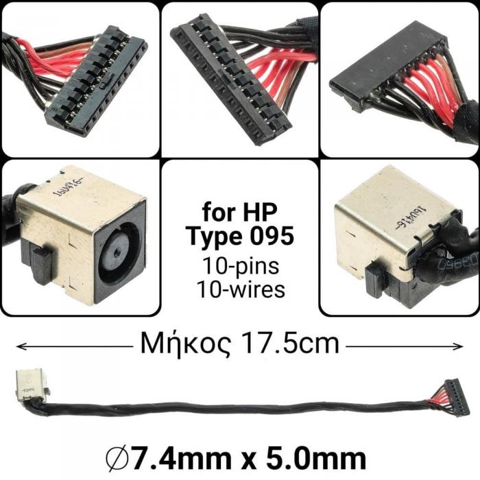 ΒΥΣΜΑ ΤΡΟΦΟΔΟΣΙΑΣ ΓΙΑ LAPTOP HP NEW TYPE 095