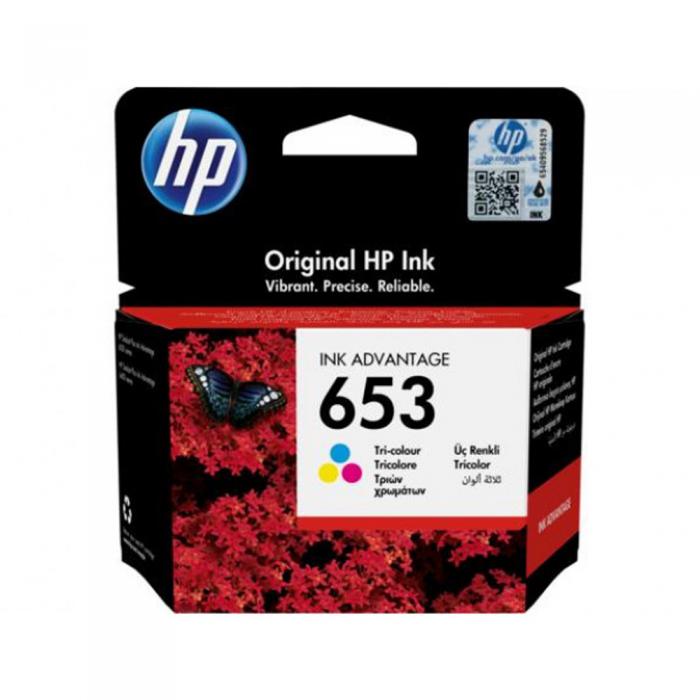 ΜΕΛΑΝΙ HP No.653 TRI-COLOUR 3YM74AE