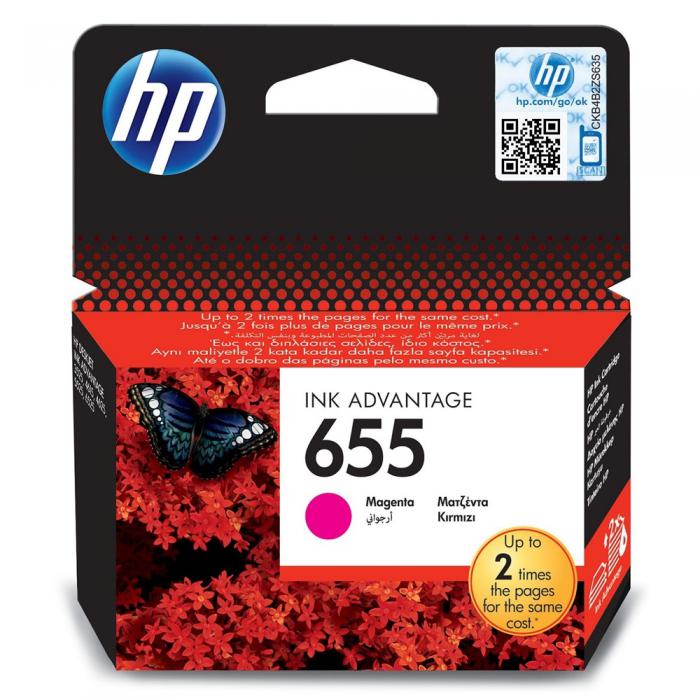ΜΕΛΑΝΙ HP No.655 MAGENTA CZ111AE