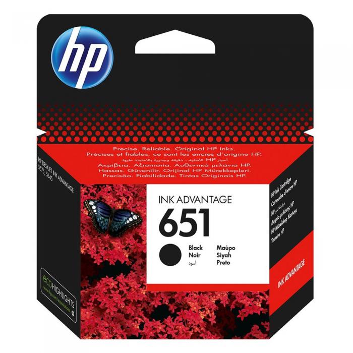 ΜΕΛΑΝΙ HP No.651 BLACK C2P10AE