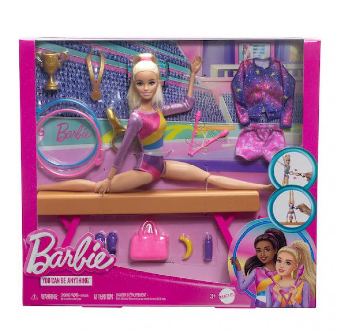 ΚΟΥΚΛΑ MATTEL BARBIE YOU CAN BE ANYTHING - ΑΘΛΗΤΡΙΑ ΕΝΟΡΓΑΝΗΣ ΓΥΜΝΑΣΤΙΚΗΣ HRG52