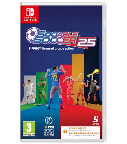 SOCIABLE SOCCER 25 (CODE IN A BOX) SWITCH