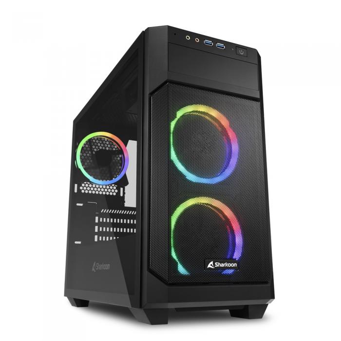 ΚΟΥΤΙ ΥΠΟΛΟΓΙΣΤΗ MIDI SHARKOON V1000 RGB V1000RGB