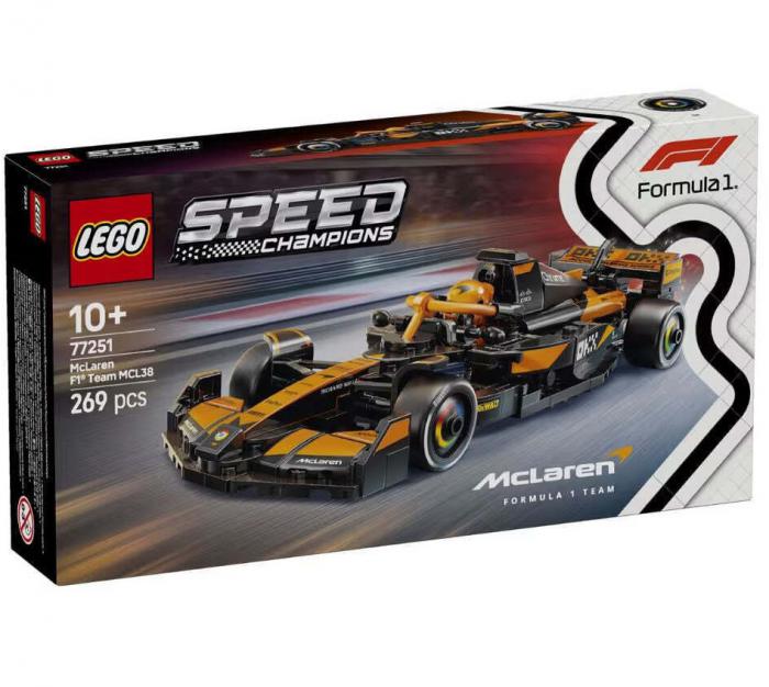 LEGO SPEED CHAMPIONS: ΑΓΩΝΙΣΤΙΚΟ ΑΥΤΟΚΙΝΗΤΟ MCLAREN F1 TEAM MCL38 77251