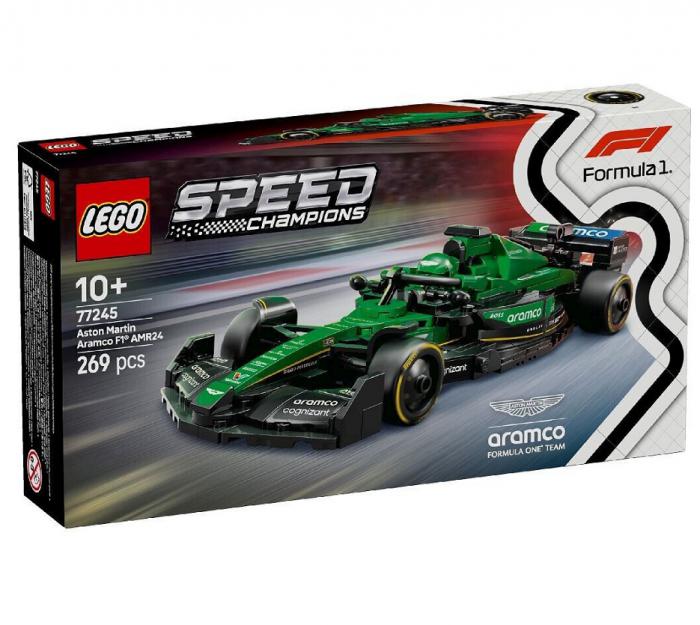 LEGO SPEED CHAMPIONS: ΑΓΩΝΙΣΤΙΚΟ ΑΥΤΟΚΙΝΗΤΟ ASTON MARTIN ARAMCO F1 AMR24 77245