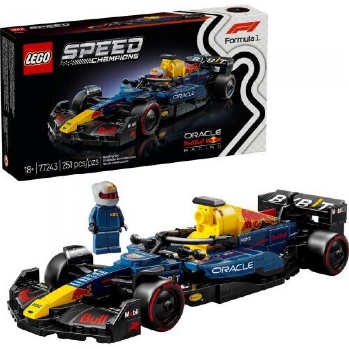 LEGO SPEED CHAMPIONS: ΑΓΩΝΙΣΤΙΚΟ ΑΥΤΟΚΙΝΗΤΟ ORACLE RED BULL RACING RB20 F1 77243