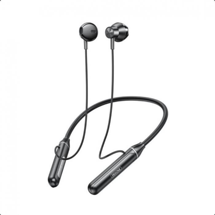 ΑΚΟΥΣΤΙΚΑ BLUETOOTH WK NECKBAND WG-05 BLACK