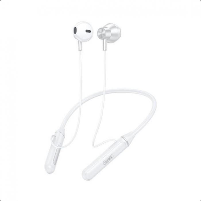 ΑΚΟΥΣΤΙΚΑ BLUETOOTH WK NECKBAND WG-05 WHITE