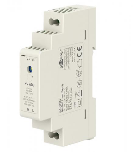 ΤΡΟΦΟΔΟΤΙΚΟ GOOBAY DIN RAIL 5V 2.4A 12W 59574