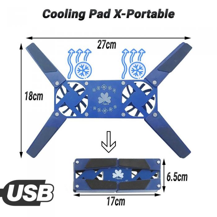ΣΥΣΤΗΜΑ ΨΥΞΗΣ LAPTOP PAD X-PORTABLE BLUE