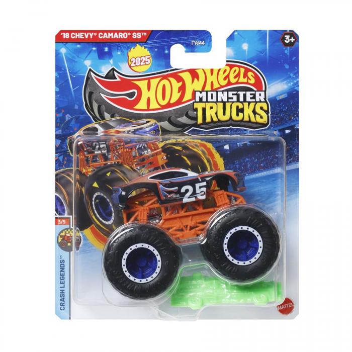ΠΑΙΧΝΙΔΙ MATTEL HOT WHEELS: MONSTER TRUCKS CRASH LEGENDS - '18 CHEVY CAMARO SS JDP69