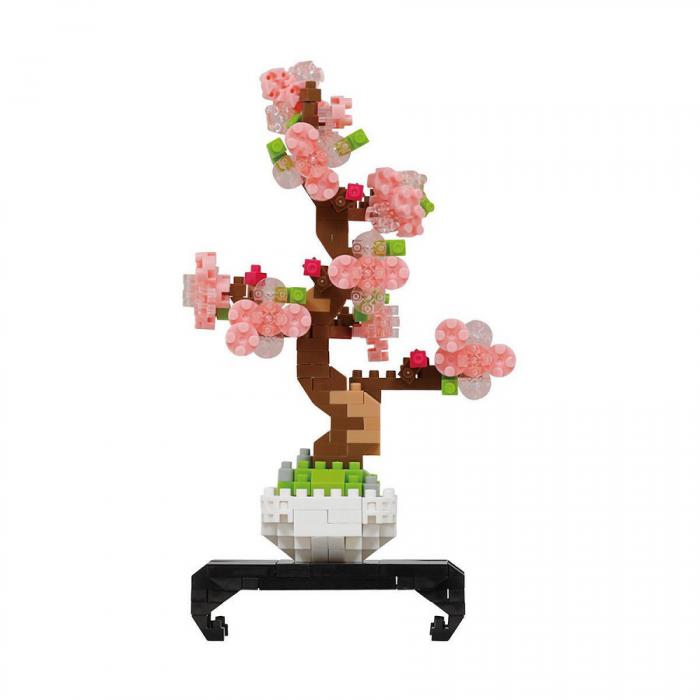 BANDAI NANOBLOCK: OBJECT - PINK BONSAI NBC225