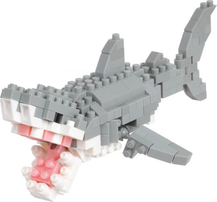 BANDAI NANOBLOCK: ANIMAL - WHITE SHARK NBC332