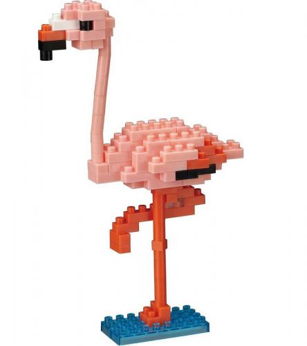 BANDAI NANOBLOCK: ANIMAL - PINK FLAMINGO NBC204
